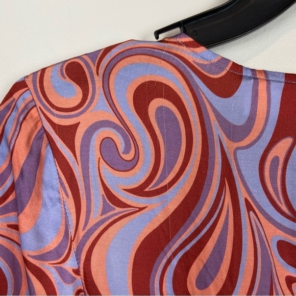 Song of Style Coraline Mini Dress in Aven Multi Swirl Size XXS - Picture 8 of 15